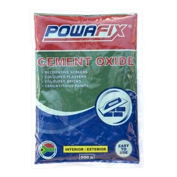 Powafix Pigment Oxide Powdered 500g Green