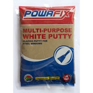 Powafix Putty 1kg Multi Purpose Steel Window Frames Wht