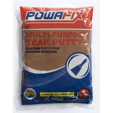 Powafix Putty Packet 500g Teak