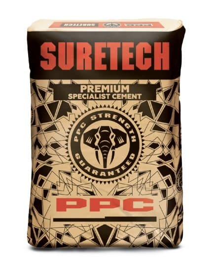 PPC Suretech Cement Superior High Strength 52,5n