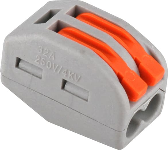 FAST Ironmongery Connector Electrical Quick Closed 2 End 32a (2)