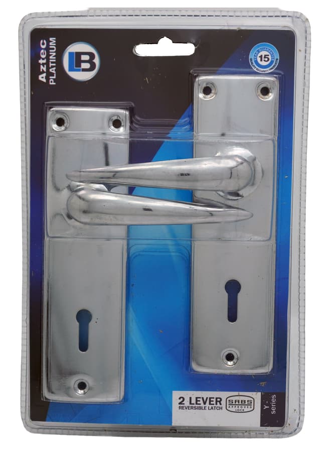 L & B Security Wholesalers Aztec Lockset Iaz2lsabs Blister 2l Sabs
