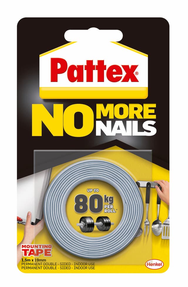 HENKEL Pattex No More Nails Tape 80kg