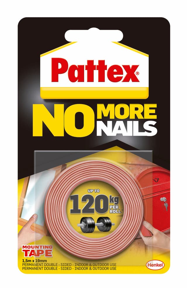HENKEL Pattex No More Nails Tape 120kg