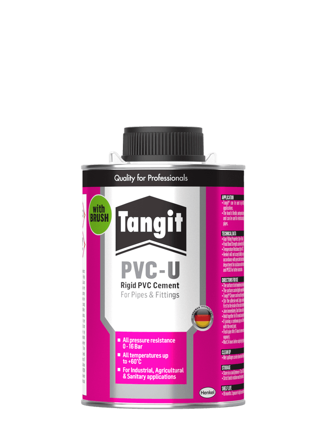 HENKEL Tangit Pvc-u Tin With Brush 500g