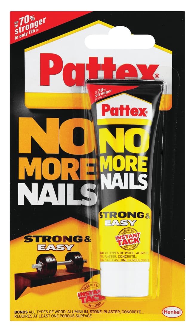 HENKEL Pattex No More Nails Strong & Easy 50g Tube Carded