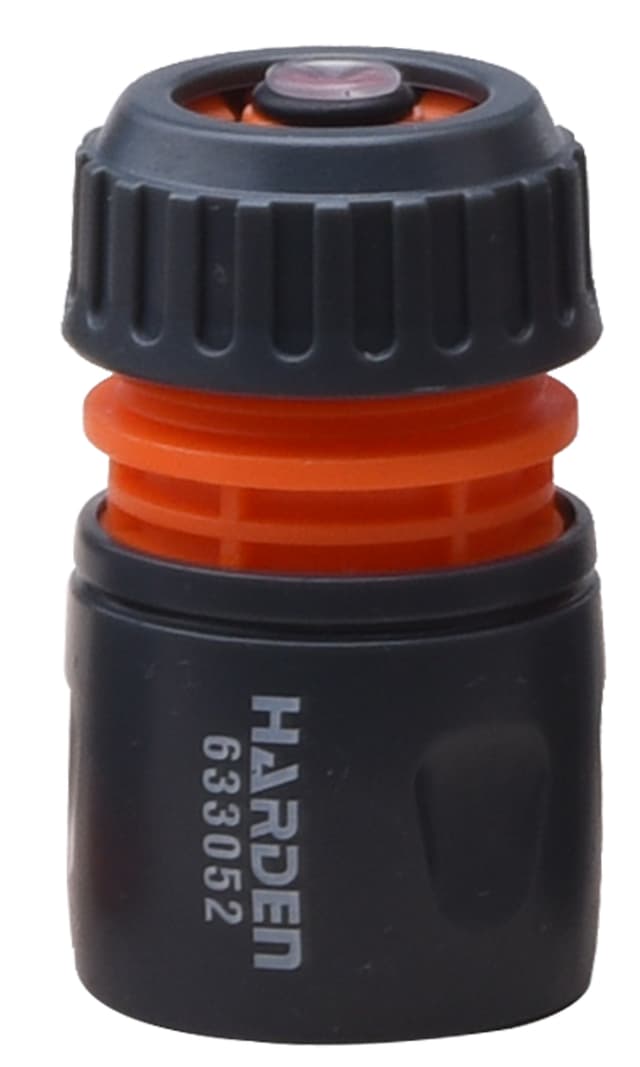 Harden Quick Hose Connector 1/2" with Stop