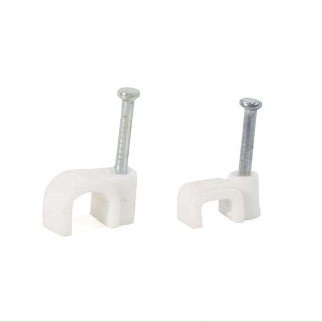 FAST Ironmongery Clip Cable Flat 5mm (10)