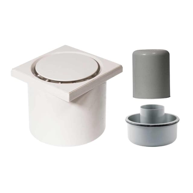 Seaqual WetFloor Drains - Internal Floor Drains Drain 2nd Fix White