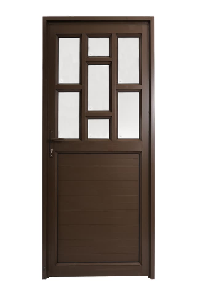 SKG Glass Stable Eco Half Tetris Bronze Obs LH Door 0.900wx2.100h