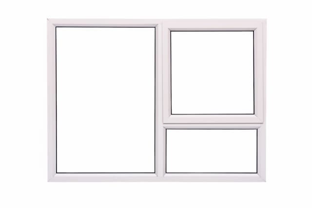 SKG Glass White P/C Clear RH Window 1.200wx0.900h 1vent