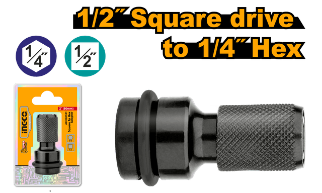 Ingco Square To Hex Adapter