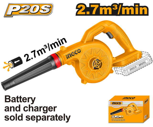 Ingco Blower 20v Lithium-ion