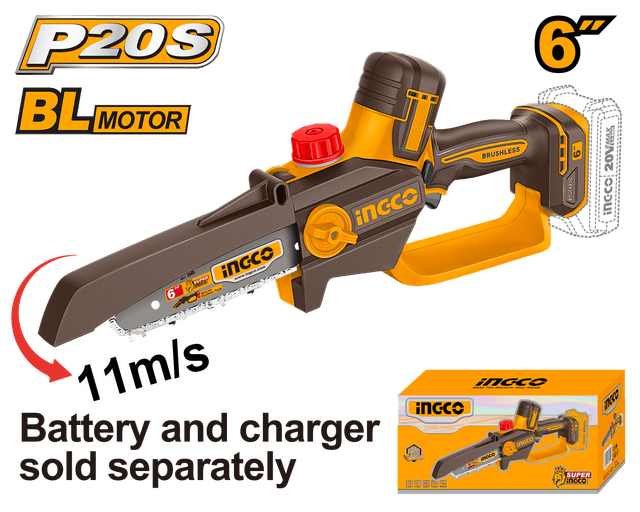 Ingco Saw Pruner 20v Lithium-ion