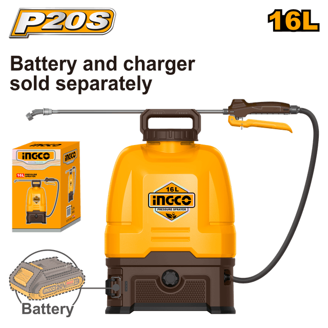 Ingco Sprayer 20v Lithium-ion Backpack