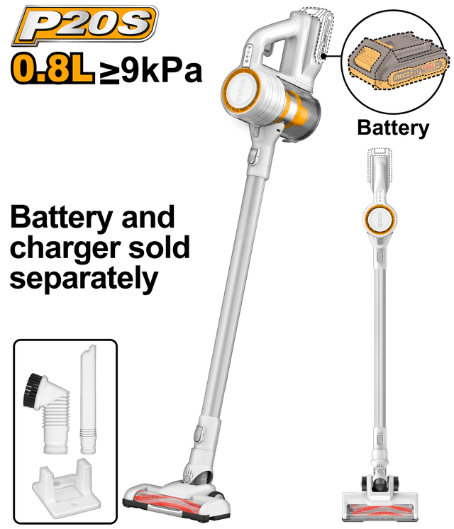 Ingco Vacuum Cleaner 20v Lithium-ion