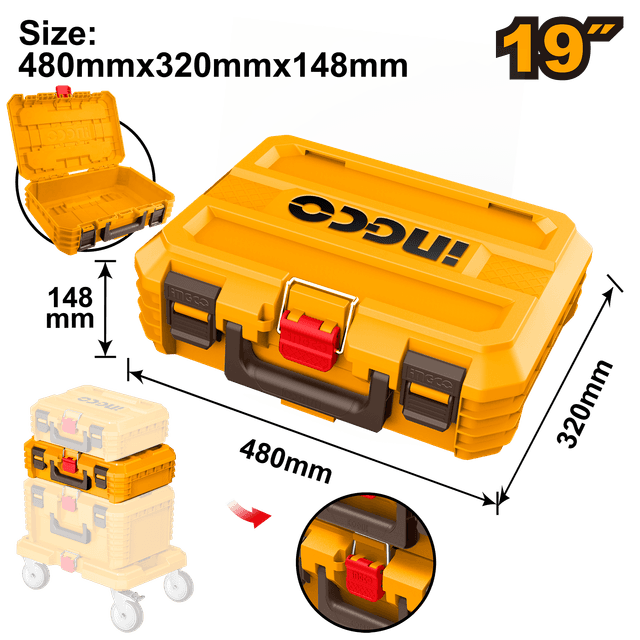 Ingco Tool Box Stackable