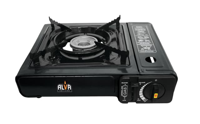 ALVA Stingray Stove Single Burner Canister Black