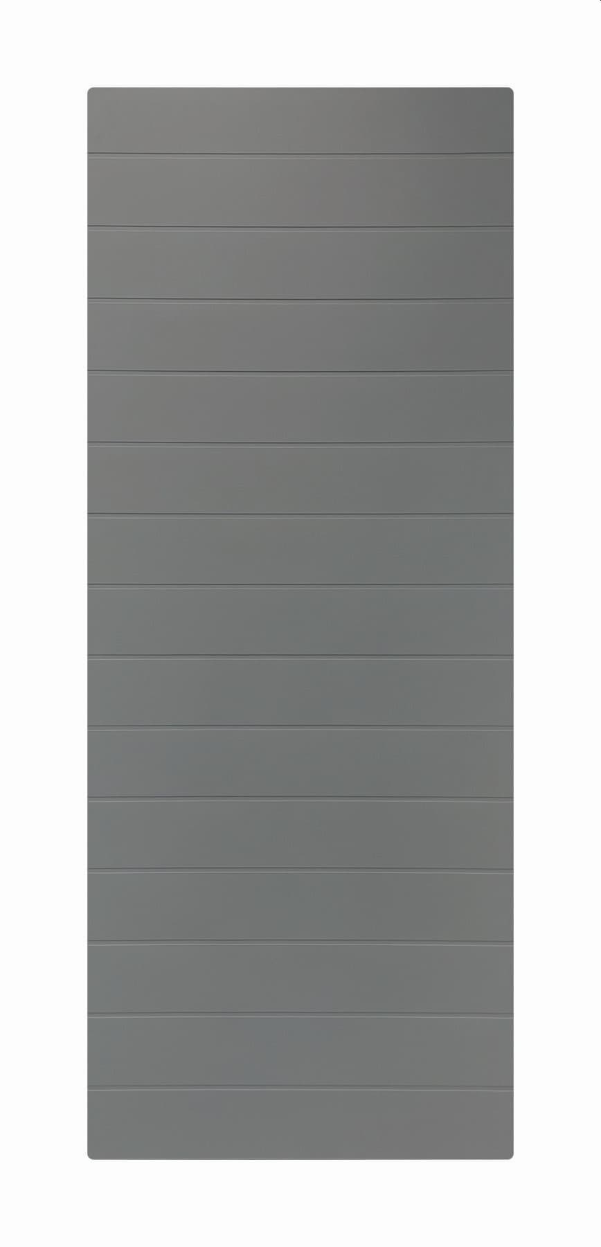 Kayo Door Embos Euro Horiz Int Grey