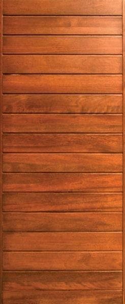 Winsters Door Horizontal Slats Wide Slats No Frame