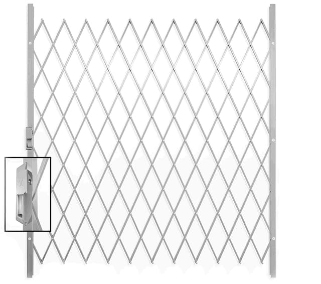 Xpanda Gate Security Type G 1800x2000mm White Saftidor