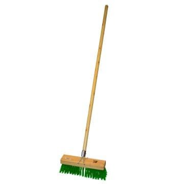 Academy Brushware Gutter Sweeper W/ Handle & 55 Grip Green 305mm