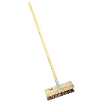 Academy Brushware Broom Deck Shape Head W/ Handle & Grip