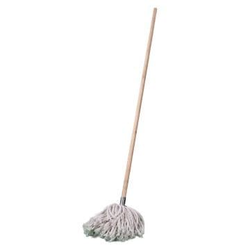 Academy Brushware Mop Wet W/ White Metal Handle - W4