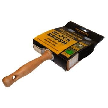 Academy Brushware Mini Brush Block Pure Bristle Block No. 12 120mm