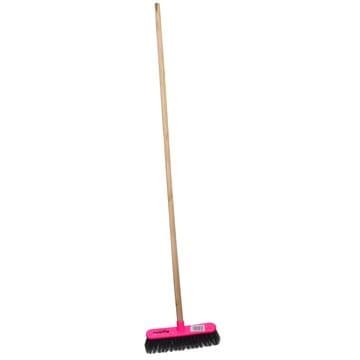 Academy Brushware Broom Mini Wooden Handle Buishware