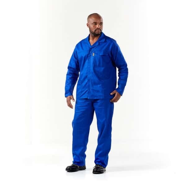 Dromex Workwear Suit Conti Dw-conti P/cotton Two/pc Wht(36)