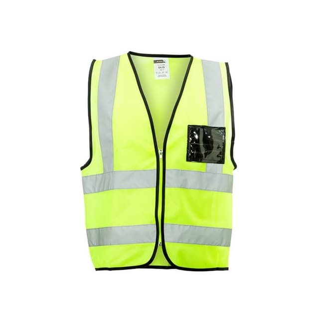 Dromex Reflective Wear Vest Id Pocket Sa10 (xl) Lime
