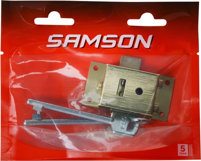 SAMSON Lock Cupboard Samson2l 64mm Bp
