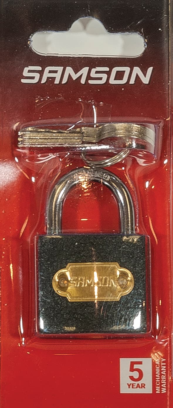 SAMSON Padlock Steel 32mm
