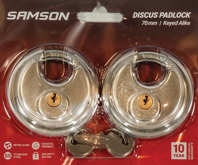 SAMSON P/lock Disc 70mm Ka Duo