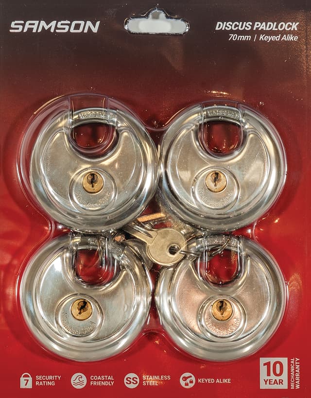 SAMSON Padlock Discus 70mm Ka Four