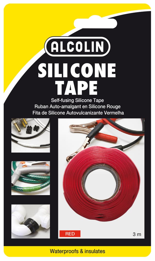 Alcolin Repair Tape Silicone Red