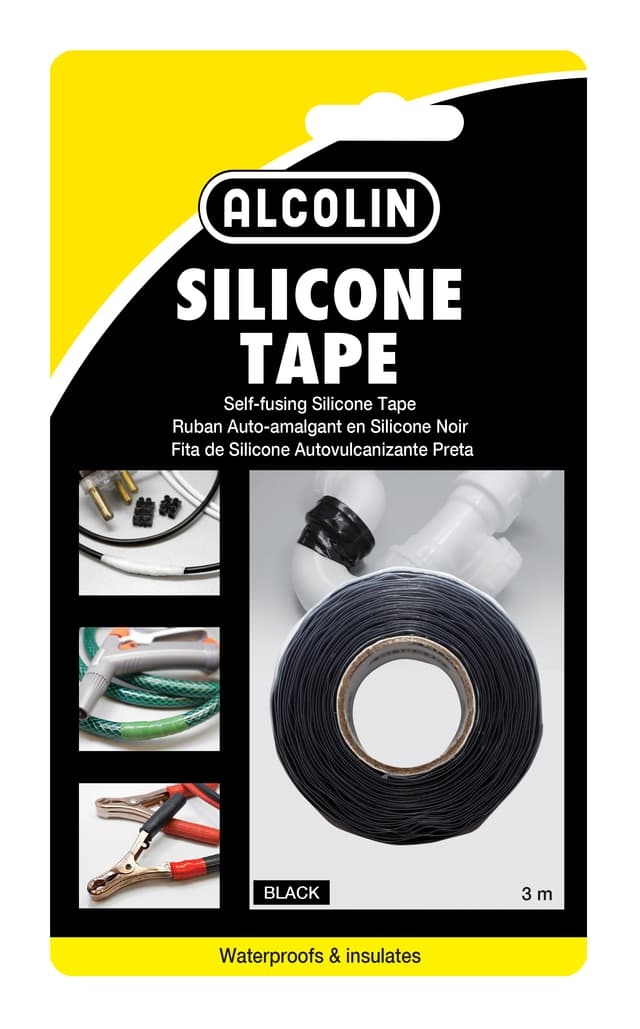Alcolin Tape Silicone Black