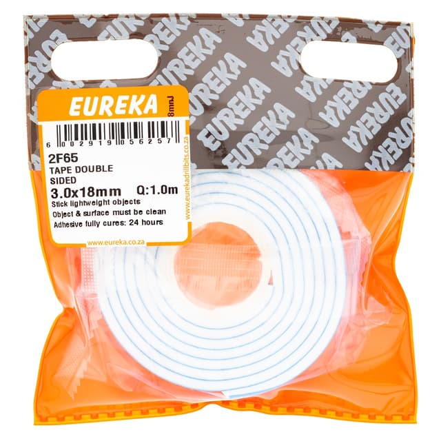 Eureka Home & General Tape Double Sided 3.0x18mm Q:1.0m