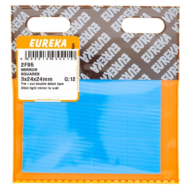 Eureka Home & General Squares Mirror 3x24x24mm Q:12