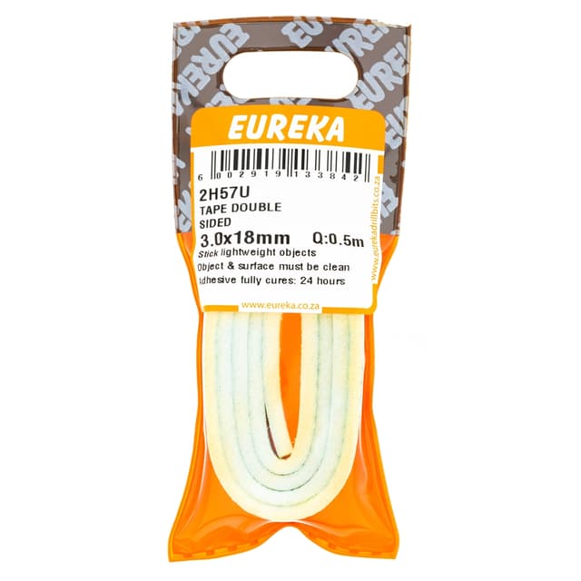 Eureka Home & General Tape Double Sided 3.0x18mm Q:0.5m