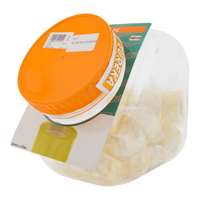 Eureka Must haves Tape Clear 24mm X 20m Q:1