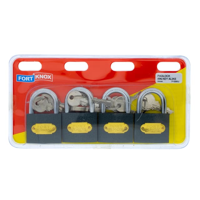Fort Knox Padlocks Padlock Irn Key Alike 50mm Q:4