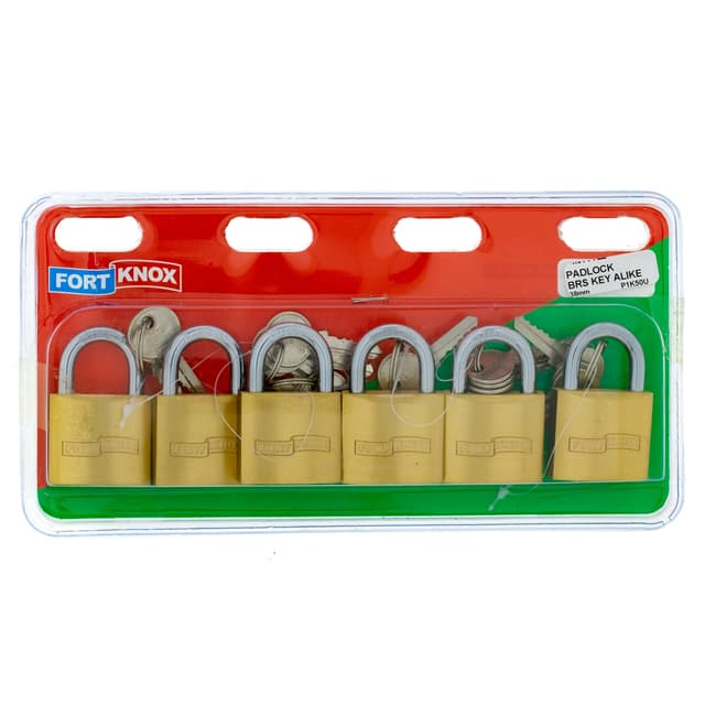 Fort Knox Padlocks Padlock Brs Key Alike 38mm Q:6