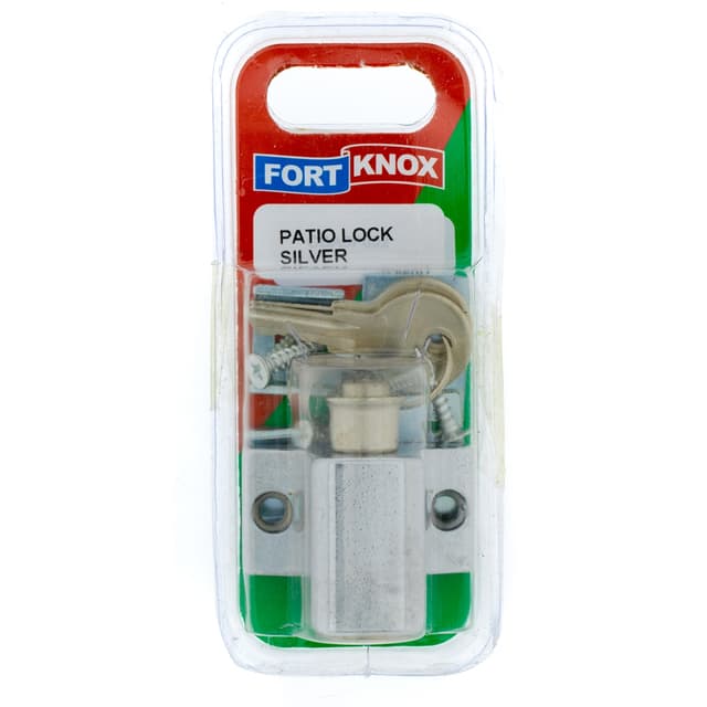 Fort Knox Padlocks Lock Patio Silver Q:1