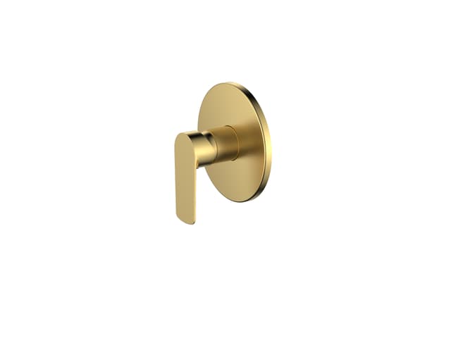 Cobra Seine Brushed Gold Mixer Bath/shower Conc 3 Ports B/gd