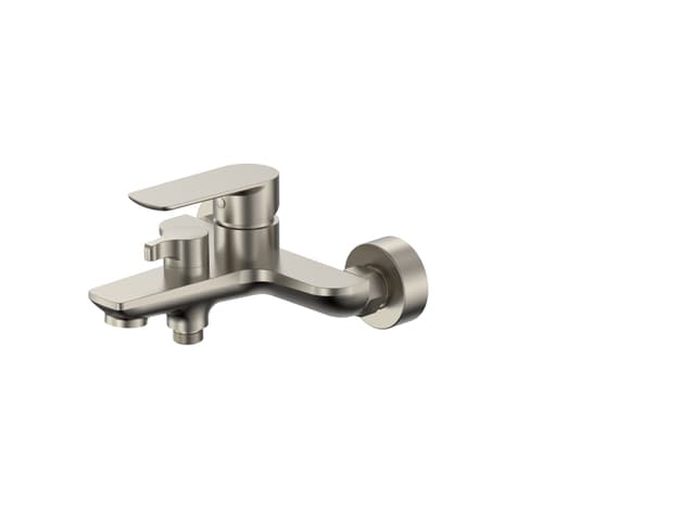 Cobra Seine Brushed Nickel Mixer Bath Expo W/type Diverter No H/shower Bn