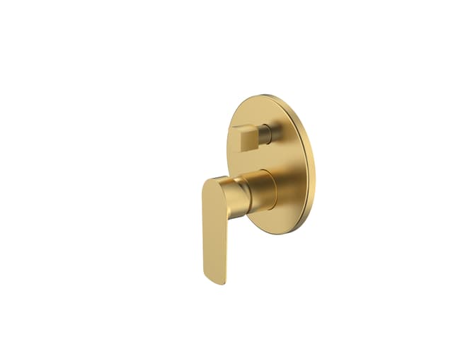 Cobra Seine Brushed Gold Mixer Bath/shower Conc Diverter 4 Ports B/gd