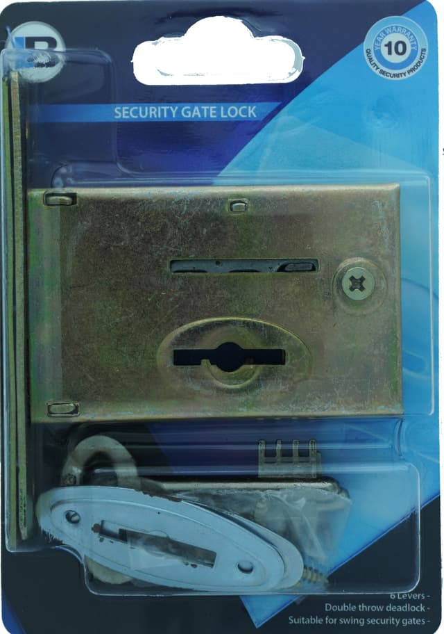 L&B Gate Lock Security Square Blister