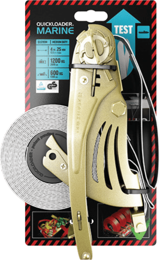 Quickloader QL Retractables Retractable Marine 1200 Kg 4 M 25 Mm